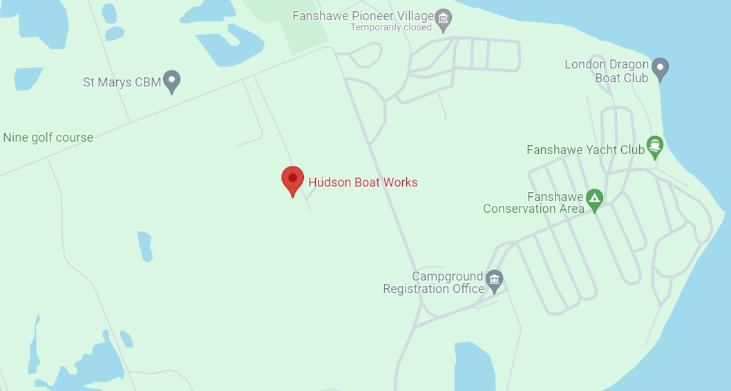 Hudson Boat Works Map