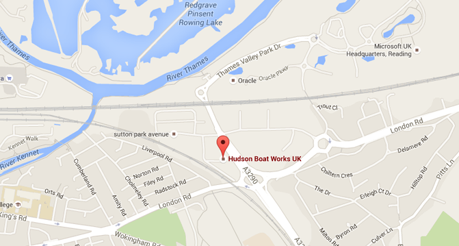 Hudson Boat Works UK Map