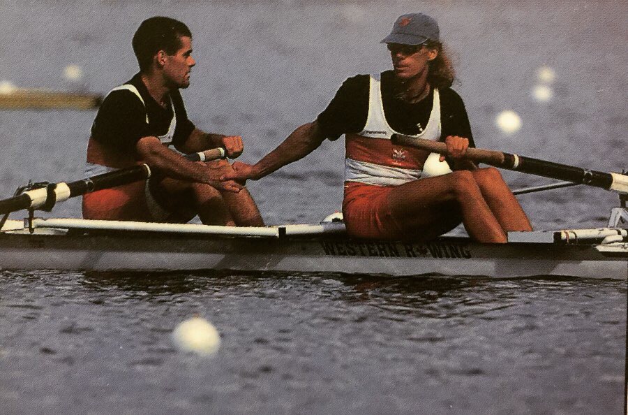Jon Bear & Craig McAllister Rowing LM2-