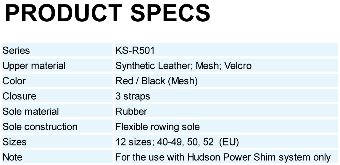 Shimano KS-R501 Specs