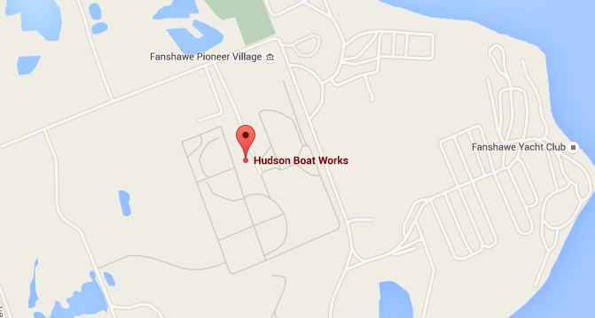 Hudson Boat Works Map